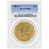 Image 1 : 1897-S $20 Liberty Head Double Eagle Gold Coin PCGS MS61
