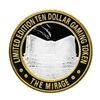 Image 1 : .999 Silver The Mirage Las Vegas, Nevada $10 Casino Gaming Token Limited Edition