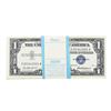 Image 1 : Pack of (100) Consecutive 1957 $1 Silver Certificate Notes