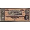 Image 1 : 1864 $10 Confederate States of America Note