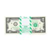 Image 1 : Pack of (100) 2013 $2 Federal Reserve STAR Notes