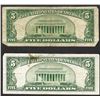 Image 2 : Lot of 1928/1953 $5 Legal Tender Notes