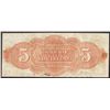 Image 2 : 1862 $5 The Bank of Louisiana Obsolete Note