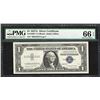 Image 1 : 1957A $1 Silver Certificate STAR Note Fr.1620* PMG Gem Uncirculated 66EPQ