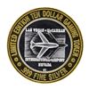 Image 2 : .999 Silver McCarran International Airport $10 Casino Limited Edition Gaming Tok