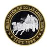 Image 2 : .999 Silver Sam's Town Las Vegas Nevada $10 Casino Limited Edition Gaming Token
