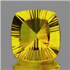 Image 1 : Natural ConCave Cut AAA Canary Yellow Fluorite - FL