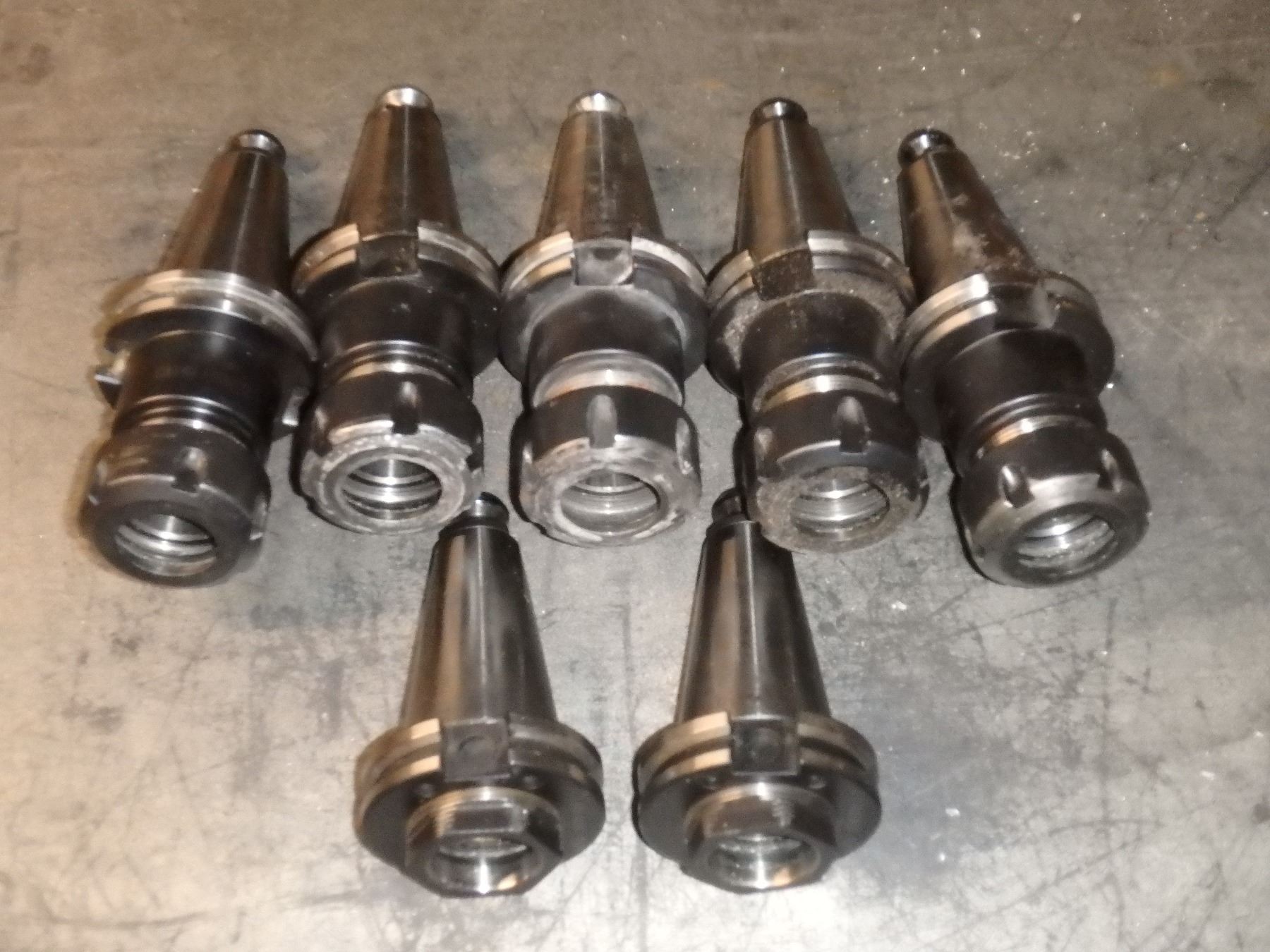 CAT40-ER32 Floating Tap Holder With 4 ER32 Collets - Perfect For CNC Tapping