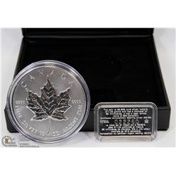 RCM 10 OZ 1998 MAPLE LEAF IN BOX.