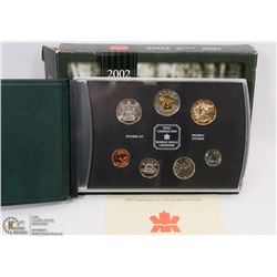 2002 CANADIAN 7 COIN SPECIMEN SET
