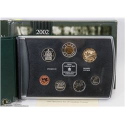 2002 CANADIAN 7 COIN SPECIMEN SET