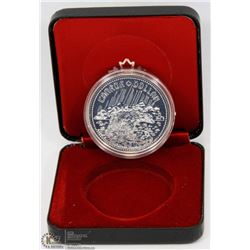 1980 CANADIAN PROOF SILVER DOLLAR IN DISPLAY