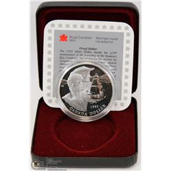 1995 CANADIAN PROOF SILVER DOLLAR IN DISPLAY