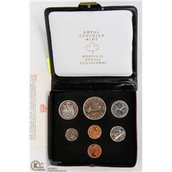 1975 CANADIAN 7 COIN UNCIRCULATED DOUBLE