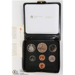 1980 CANADIAN 7 COIN UNCIRCULATED DOUBLE