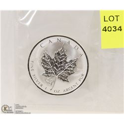 2006 CANADIAN 1-OZ FINE SILVER $5 COIN