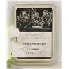 Image 1 : 1OZ .999 FINE JOHN MORTON SILVER BAR MARKED .999