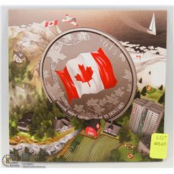 2015 CANADIAN FINE SILVER 25 DOLLAR COIN
