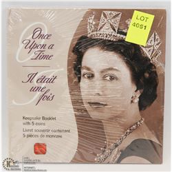 2002 CANADIAN 50 CENT 5 COIN GOLDEN JUBILEE