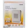 Image 1 : SOLEIL DIGITAL CERAMIC HEATER