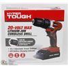 Image 1 : HYPER TOUGH 20V LITHIUM ION CORDLESS DRILL