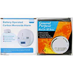NEW FIRE ALARM SOLD WITH NEW CARBON MONOXIDE