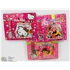 Image 1 : 3 ASSORTED NEW KIDS WATCH AND WALLET SETS