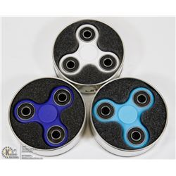 LOT OF 3 NEW JITTERSPIN SPINNERS IN TINS