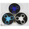 Image 1 : LOT OF 3 NEW JITTERSPIN SPINNERS IN TINS