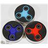 Image 1 : LOT OF 3 NEW JITTERSPIN SPINNERS IN TINS