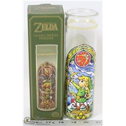 THE LEGEND OF ZELDA GLASS CANDLE HOLDER