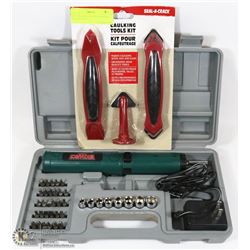ELECTRIC SCREWDRIVER IN CASE WITH BITS SOLD
