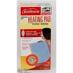 SUNBEAM STANDARD SIZE HEATING PAD