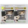 Image 1 : LOT OF TWO MR.MONOPOLY FUNKO POP FIGURES