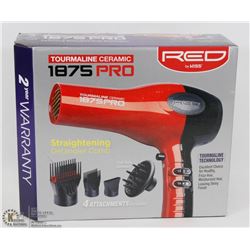 RED BY KISS TOURMALINE CERAMIC 1875W HAIR DRYER