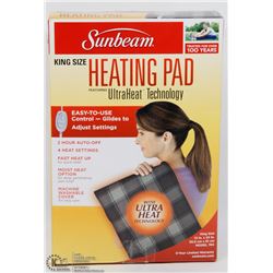 SUNBEAM KING SIZE HEATING PAD