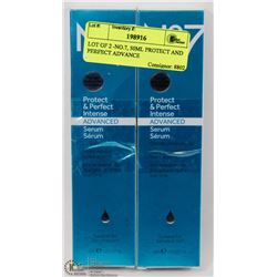 LOT OF 2 -NO.7, 50ML PROTECT AND PERFECT ADVANCE