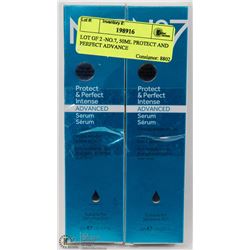 LOT OF 2 -NO.7, 50ML PROTECT AND PERFECT ADVANCE