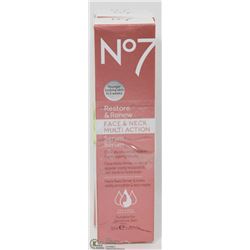 LOT OF 3 -NO.7, 30ML RESTORE AND RENEW