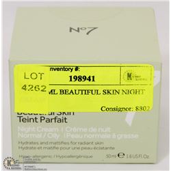 NO.7, 50ML BEAUTIFUL SKIN NIGHT CREAM
