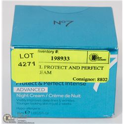 NO.7, 50ML PROTECT AND PERFECT NIGHT CREAM