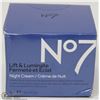 Image 1 : NO.7, 50ML LIFT AND LUMINATE NIGHT CREAM