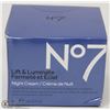 Image 1 : NO.7, 50ML LIFTY AND LUMINATE NIGHT CREAM