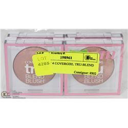 PACK OF 4 COVERGIRL TRU-BLEND BLUSH