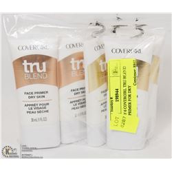 BAG OF 6 COVERGIRL TRU BLEND FACE PRIMER FOR DRY