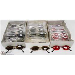 THREE CASES OF ASSORTED NEW SUNGLASSES