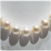 Image 2 : 2) STERLING SILVER 17" FRESHWATER PEARL NECKLACE