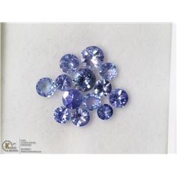 15) GENUINE TANZANITE GEMSTONES