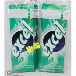 BAG OF 11- PACKS OF 4 EXCEL SPEARMINT GUM