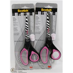 TWO SCOTCH 8" SCISSORS